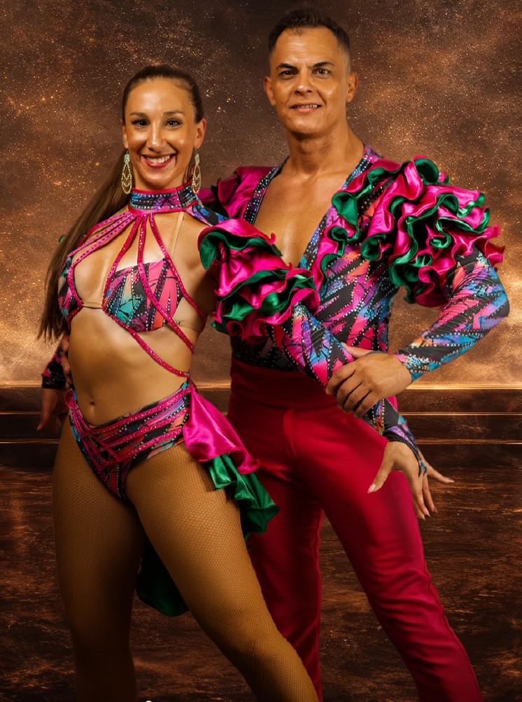 Fabián y Laura, artista invitado desde Córdoba