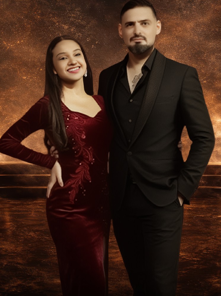 Victoria y Jorge, artista invitado desde Córdoba